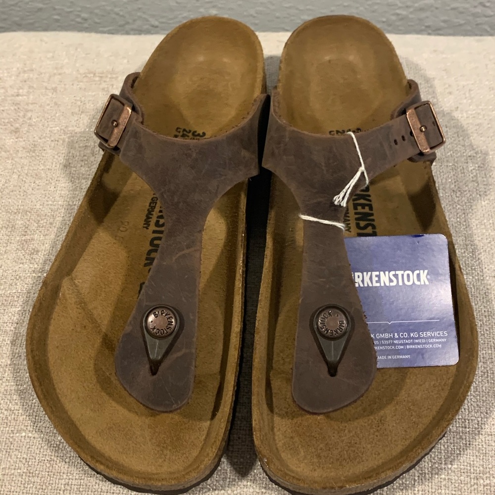 Birkenstock Gizeh BS habana new.